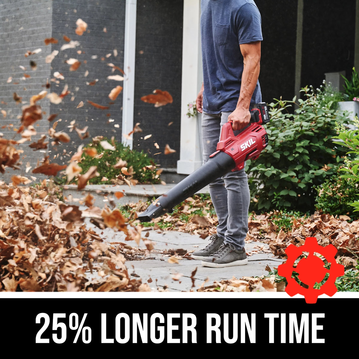 20V Brushless 400 CFM Leaf Blower with Battery & Charger U140613