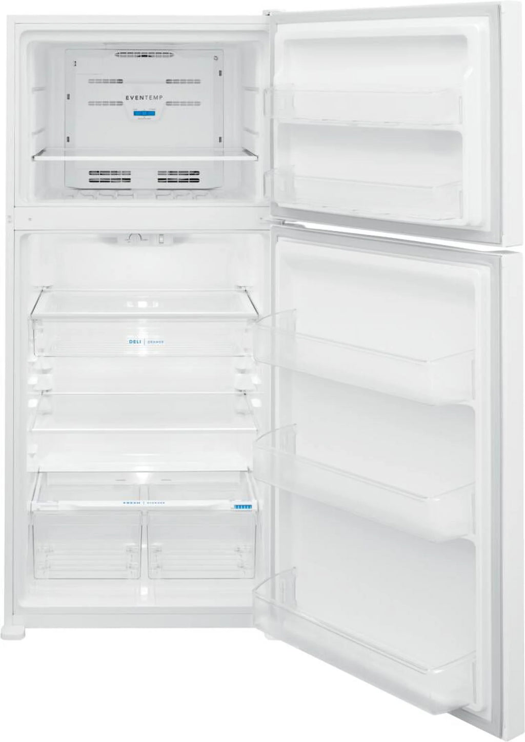 White 20 cu. ft. Top Freezer Refrigerator C6976