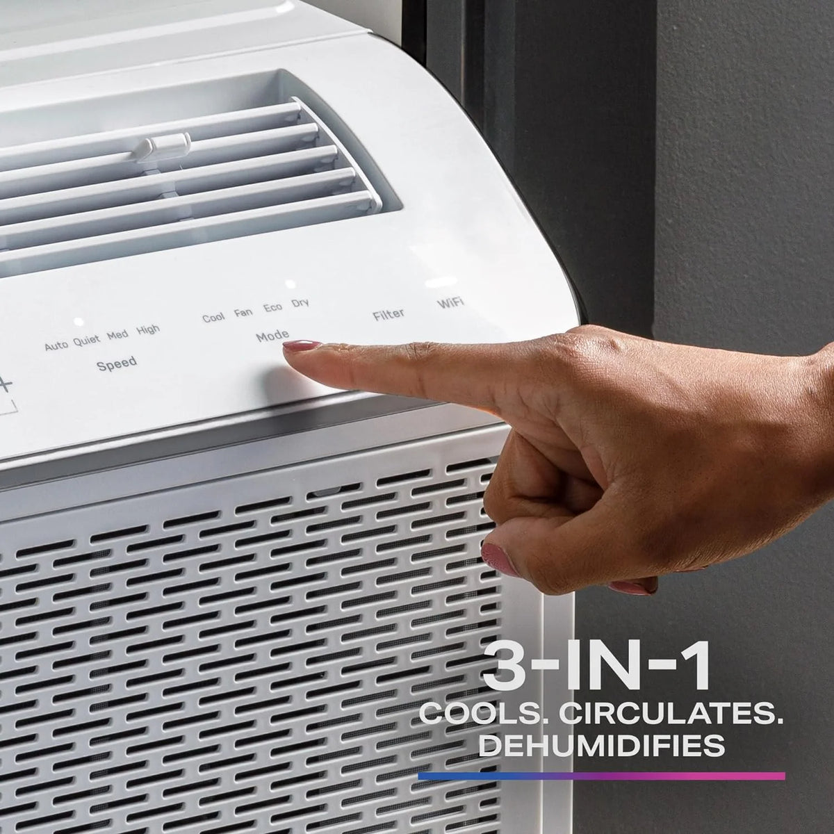 8,100 BTU 115V Window Air Conditioner White M7868