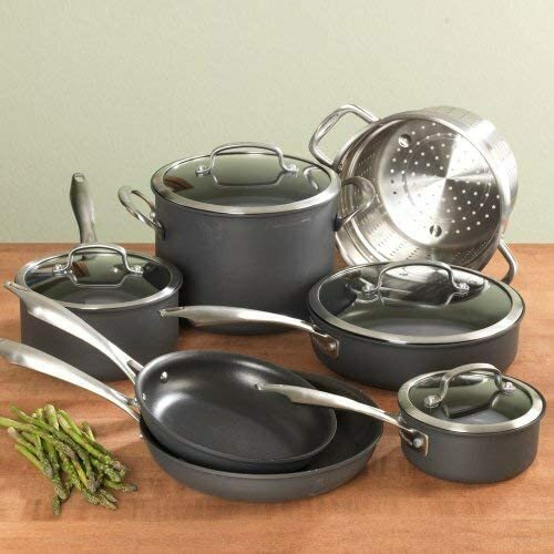 11 Piece Anodized Cookware Set I962687