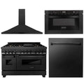 48 Dual Fuel Range, Range Hood, Microwave, Dishwasher Y6613