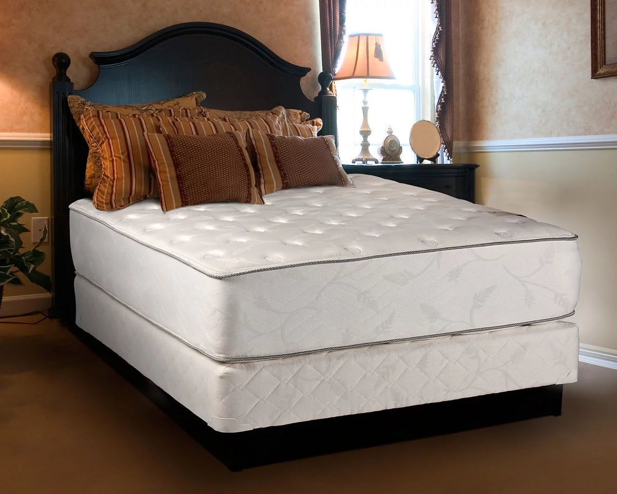 King 2-Sided Plush Mattress Set with Cover Z6584