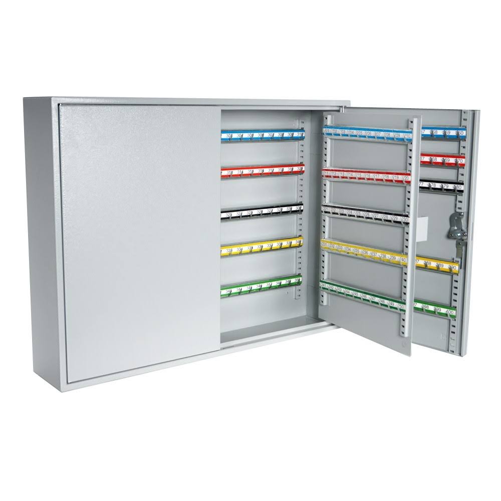 Light Grey Key Cabinet with Key Lock A35378