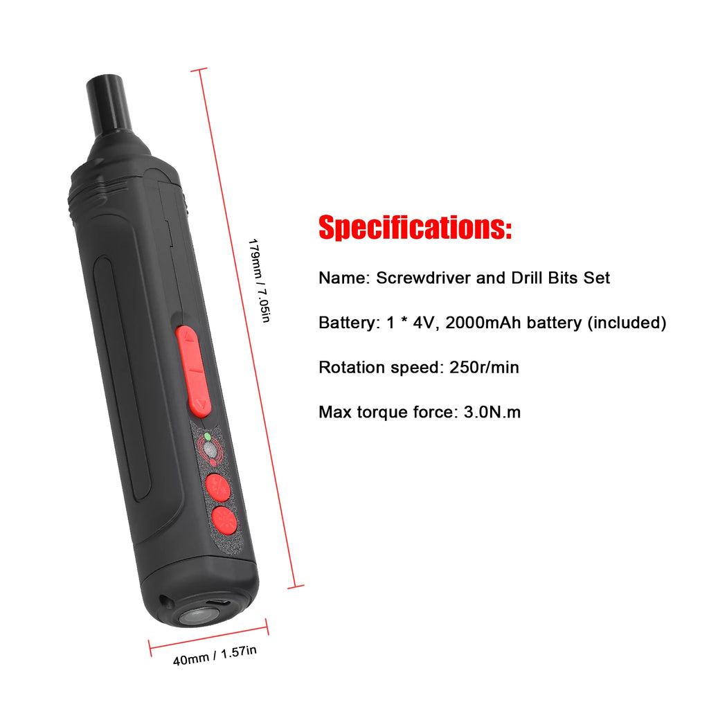 Electric Screwdriver Metal Bits Set Z120