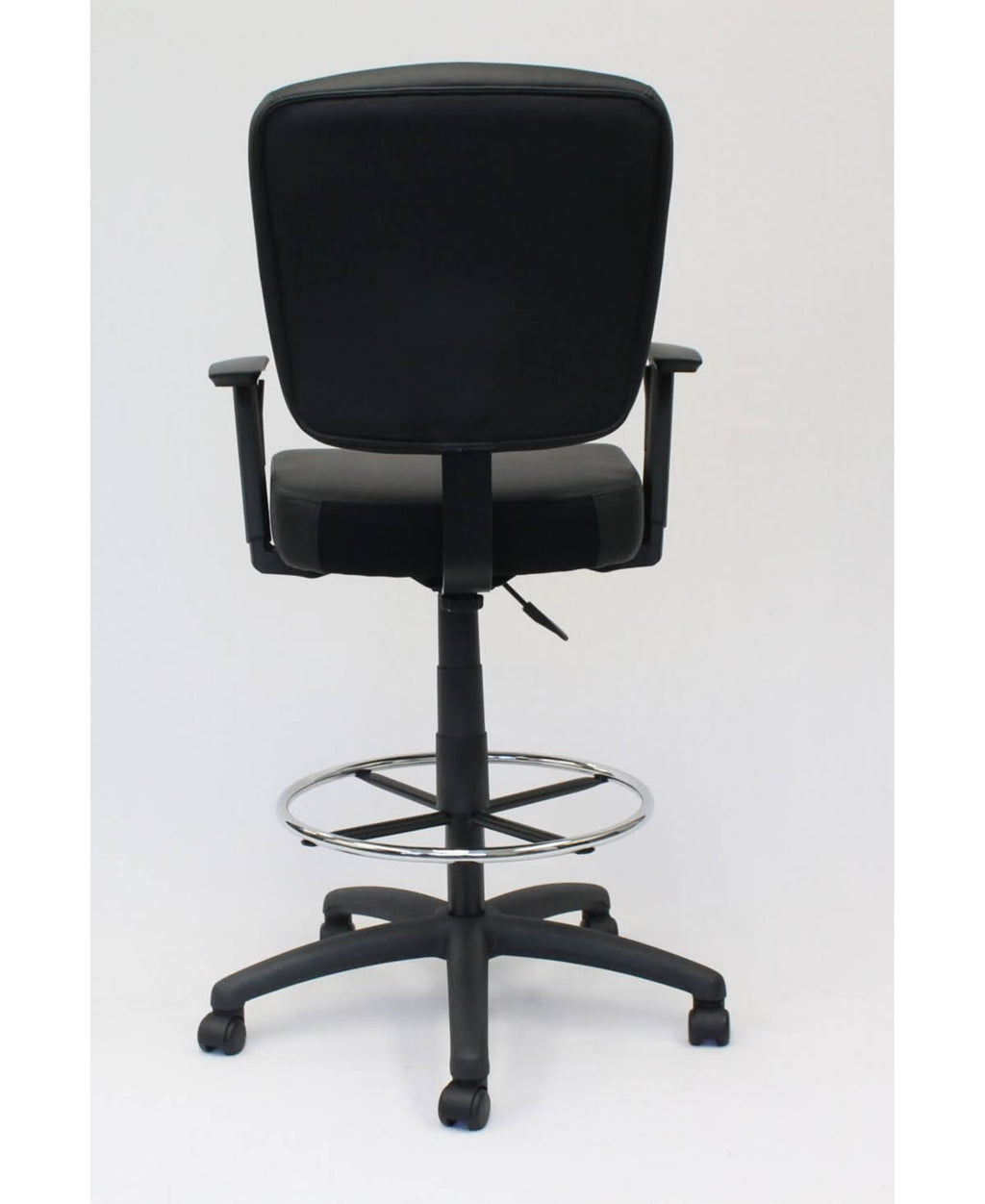 Black Oversized Drafting Stool I727