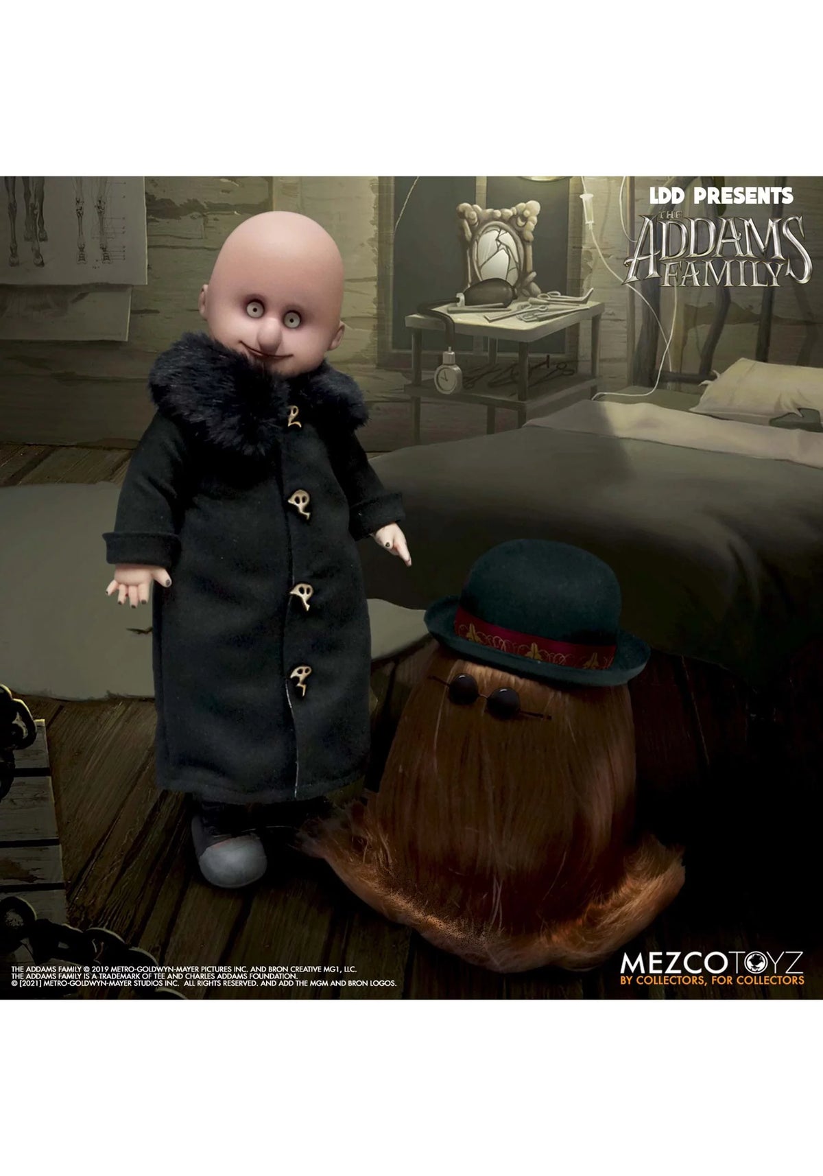 Living Dead Dolls The Addams Family Fester and It A8006