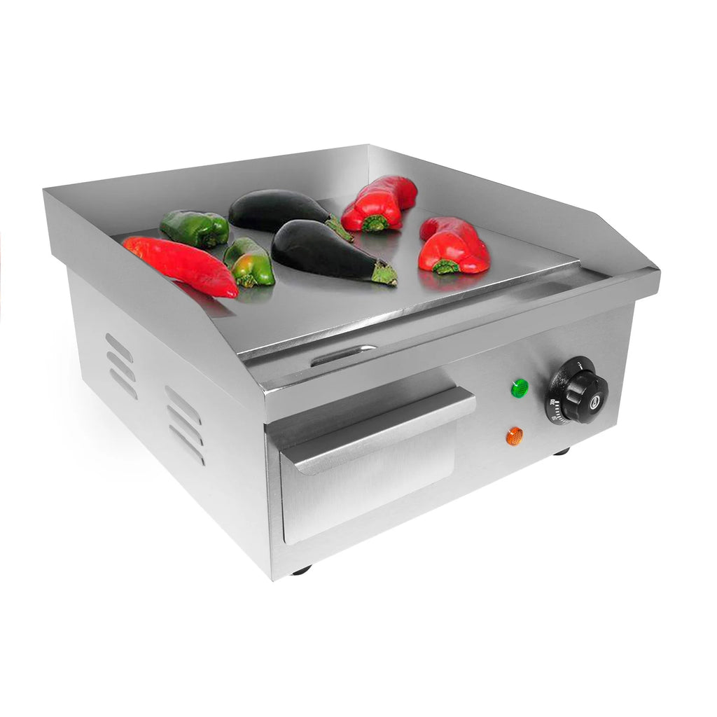 110V Nonstick Teppanyaki Grill with Single Thermostat N625
