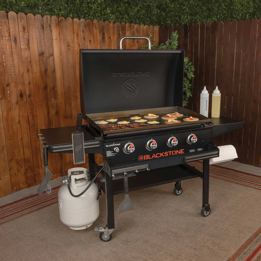 4-Burner 36" Griddle with Hood and Front Shelf O936383