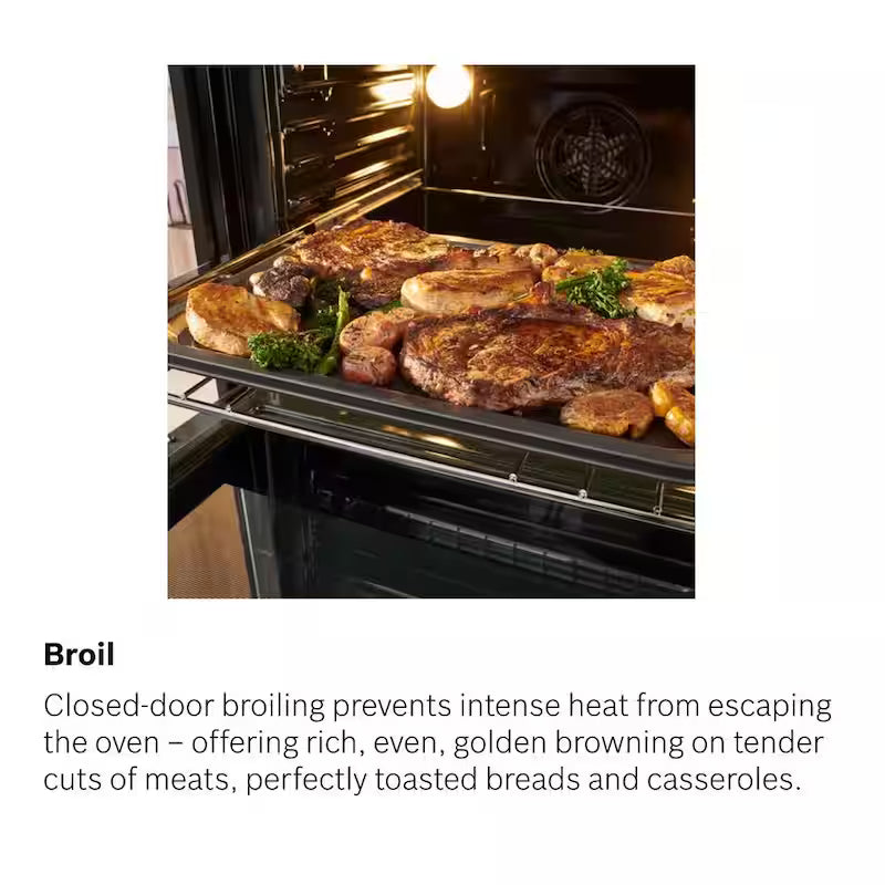 27 in Double Electric Wall Oven with Convection Self Cleaning Stainless Steel P280632