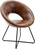 Pink Velvet Upholstered Accent Chair with Golden Metal Legs I873050