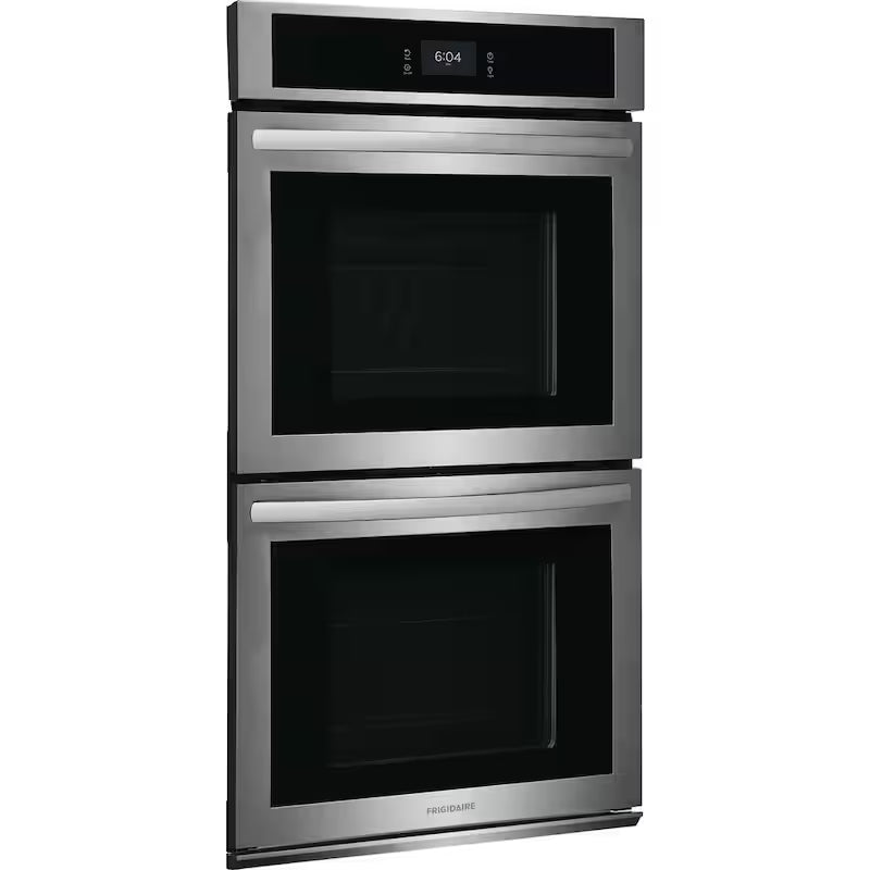 27 in. Double Electric Built-In Wall Oven with Convection in Stainless Steel N3873