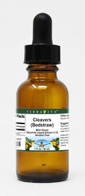 Cleavers Glycerite Liquid Extract Mint Flavored 1 fl oz 2 Pack W7510