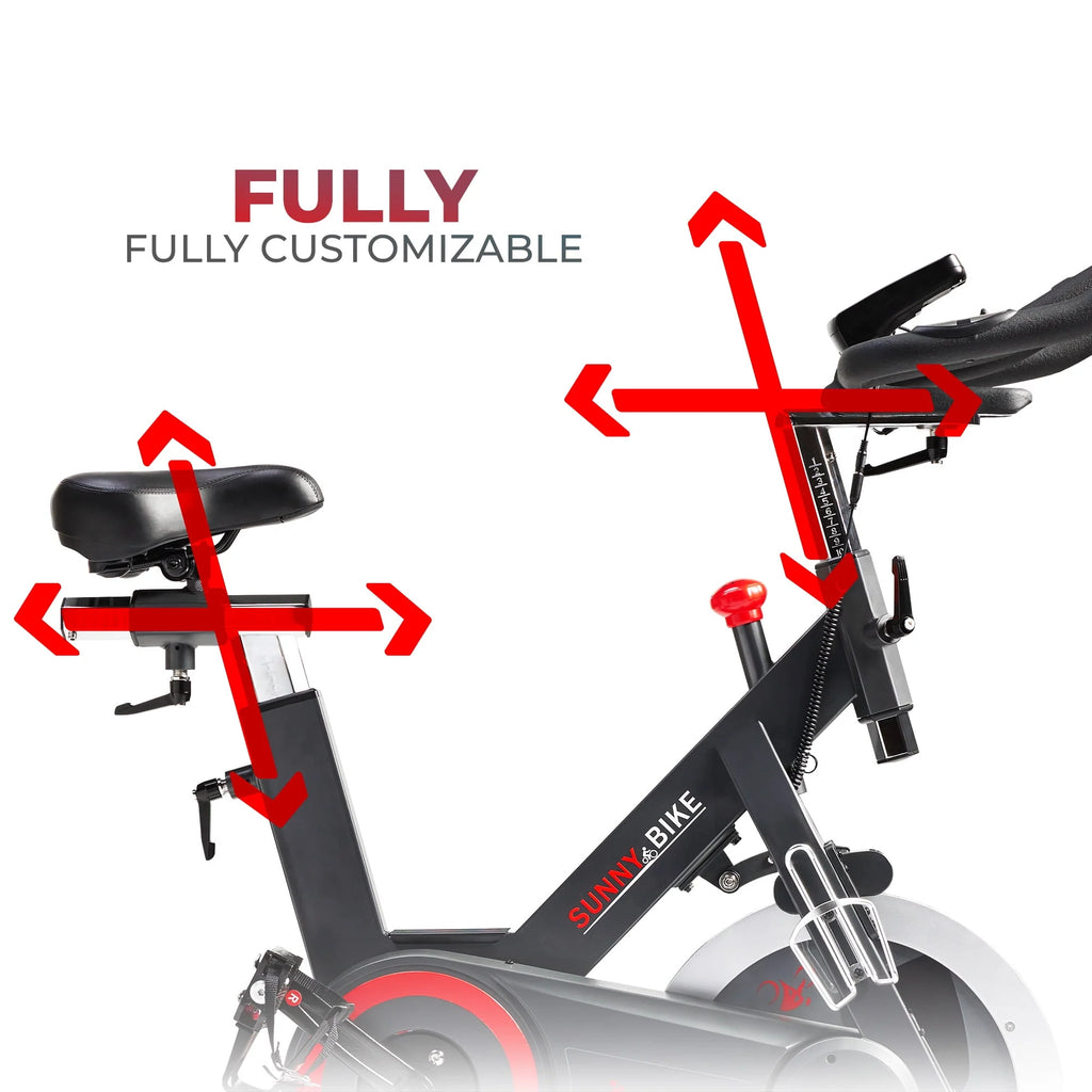 Indoor Cycling Smart Stationary Bike with Bluetooth Connectivity L94423