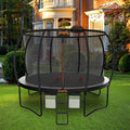 10FT Trampoline with Basketball Hoop and Enclosure Z89418