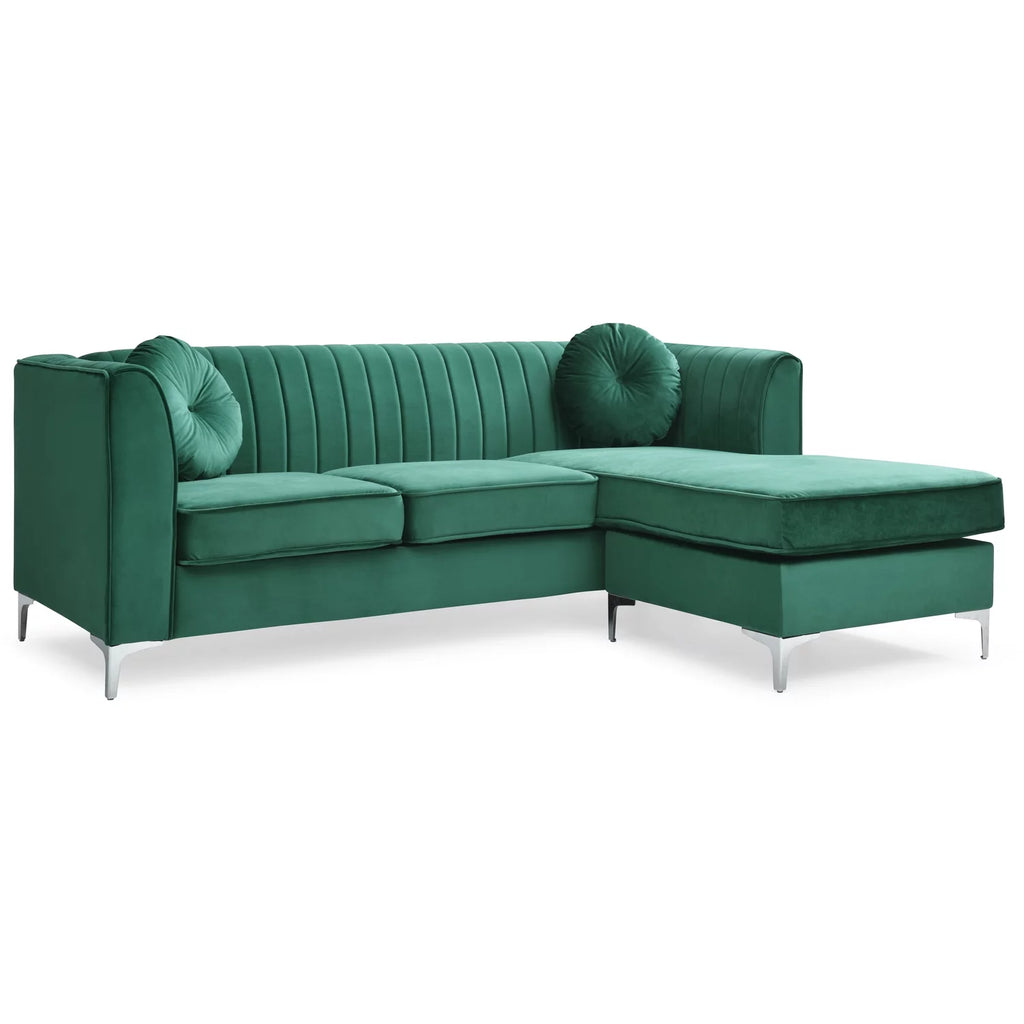 Green Sofa Chaise V598785