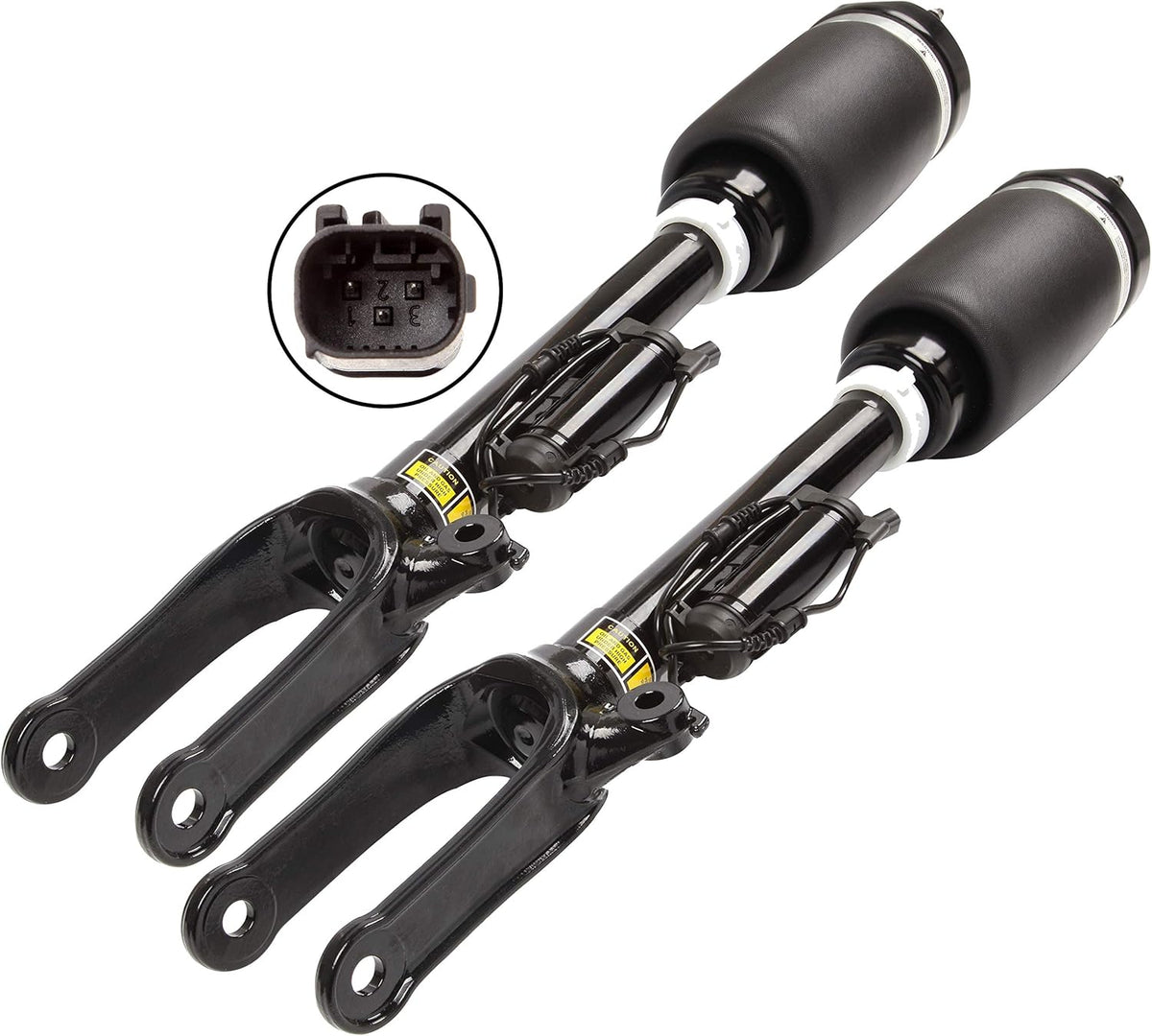 Front Set of 2 Air Shock Struts for Mercedes-Benz GL320 2007-2009 H4074