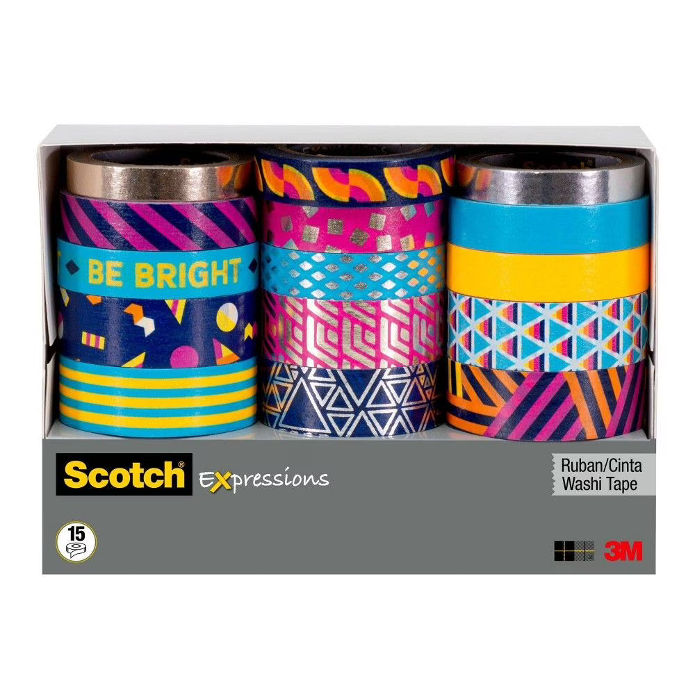 15 Rolls Washi Tape D91713