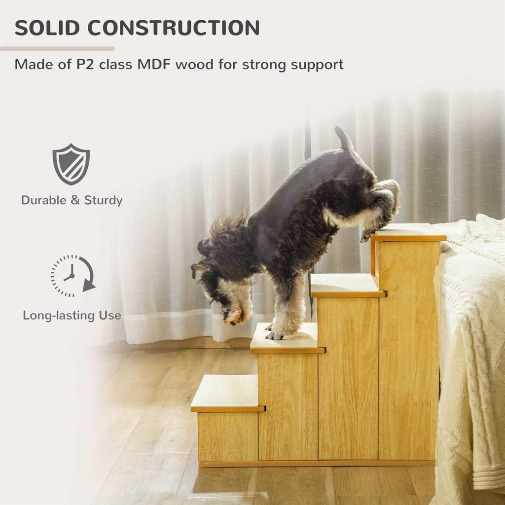 Small Pet Steps with Cushioned Removable Covering R2134