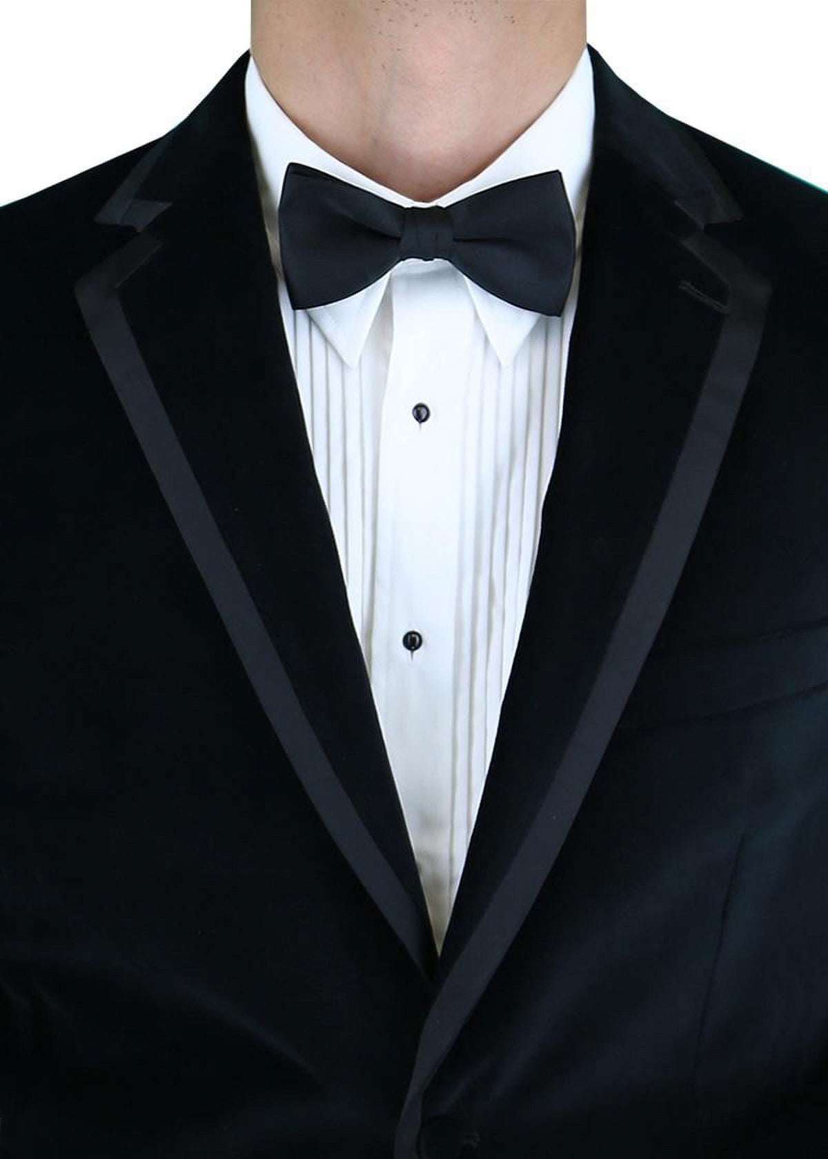 Black Velvet Tuxedo Suit Jacket Y709947