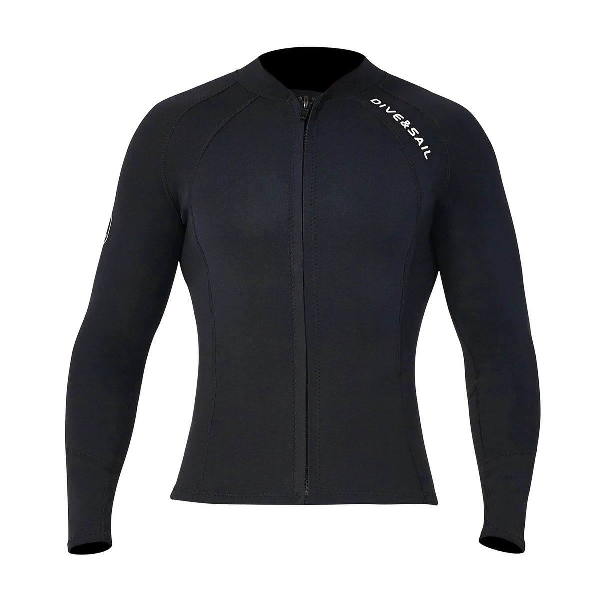 2mm Neoprene Front Zipper Wetsuits Jacket Long Sleeves M2087