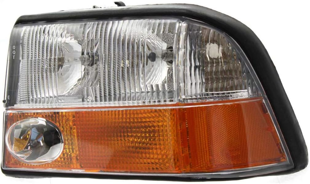 Headlight Driver and Passenger Side with Bulbs A85395