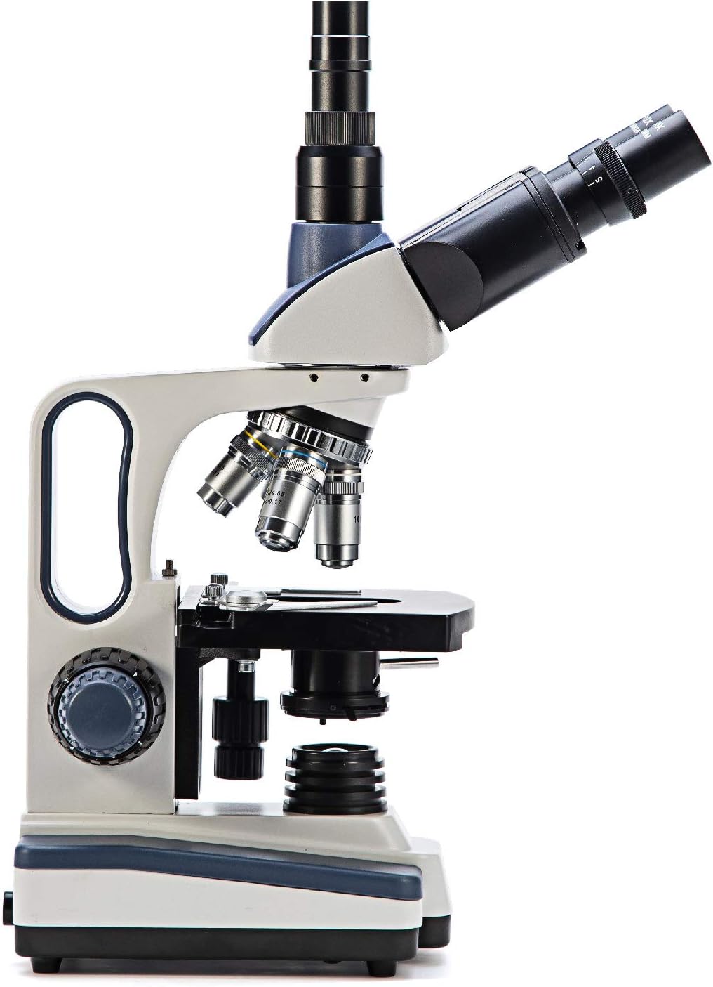 40X-2500X Trinocular Compound Lab Microscope with Mechanical Stage G238676