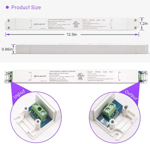 100W 12V Dimmable LED Driver K880172