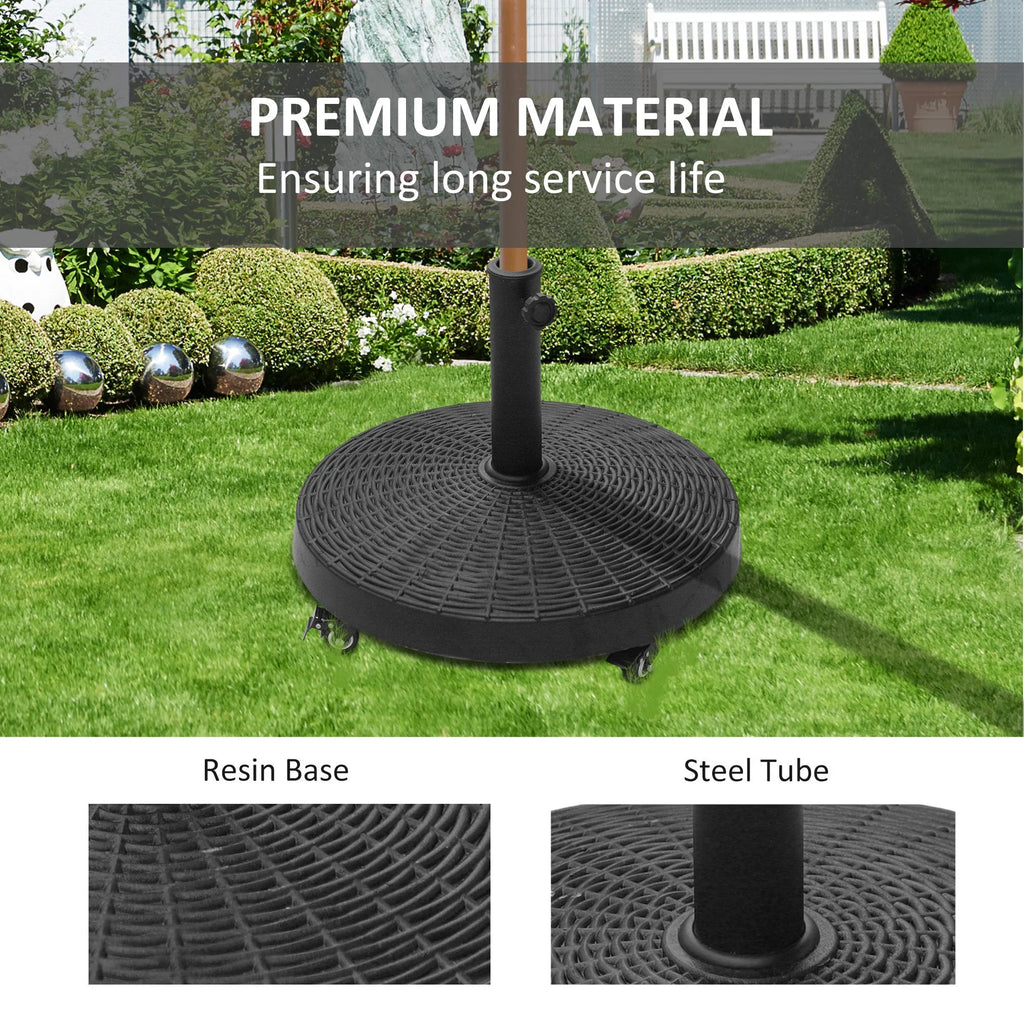 Black Umbrella Base L10711