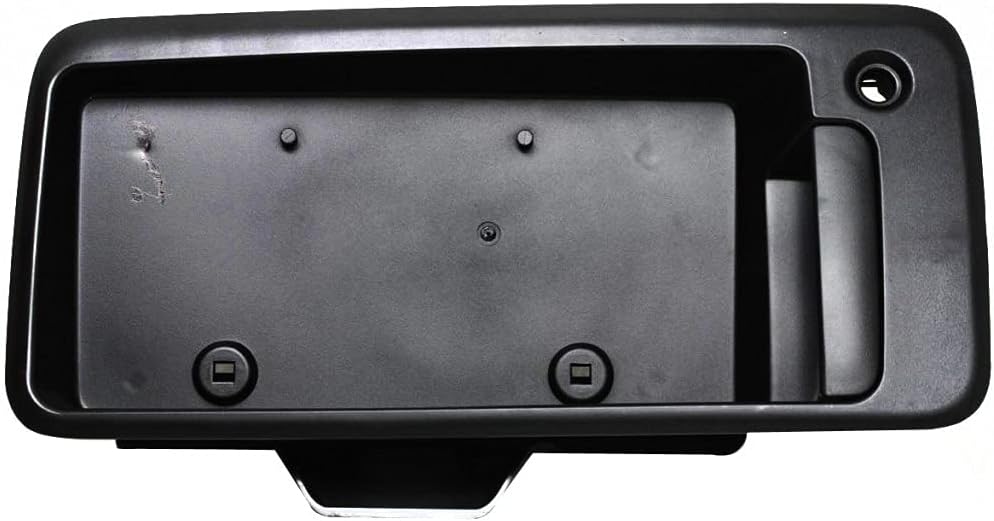 Black Textured Rear Door Handle with Key Hole Pack of 2 A15458
